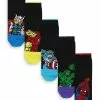 Next 5 PACK RICH - Socken - Black Marvel Avengers | Kinder