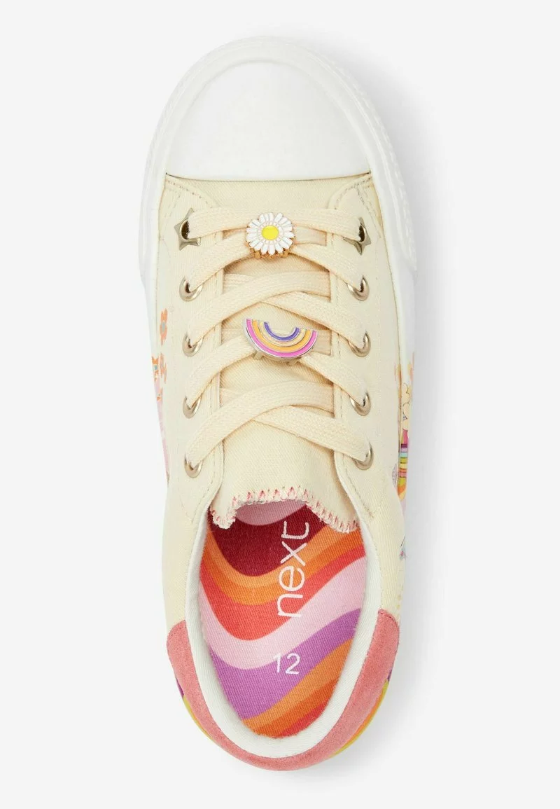 Next Kinder Sneaker Low - Cream Flower Power Charm 3 Next Kinder Sneaker Low - Cream Flower Power Charm – Bild 3