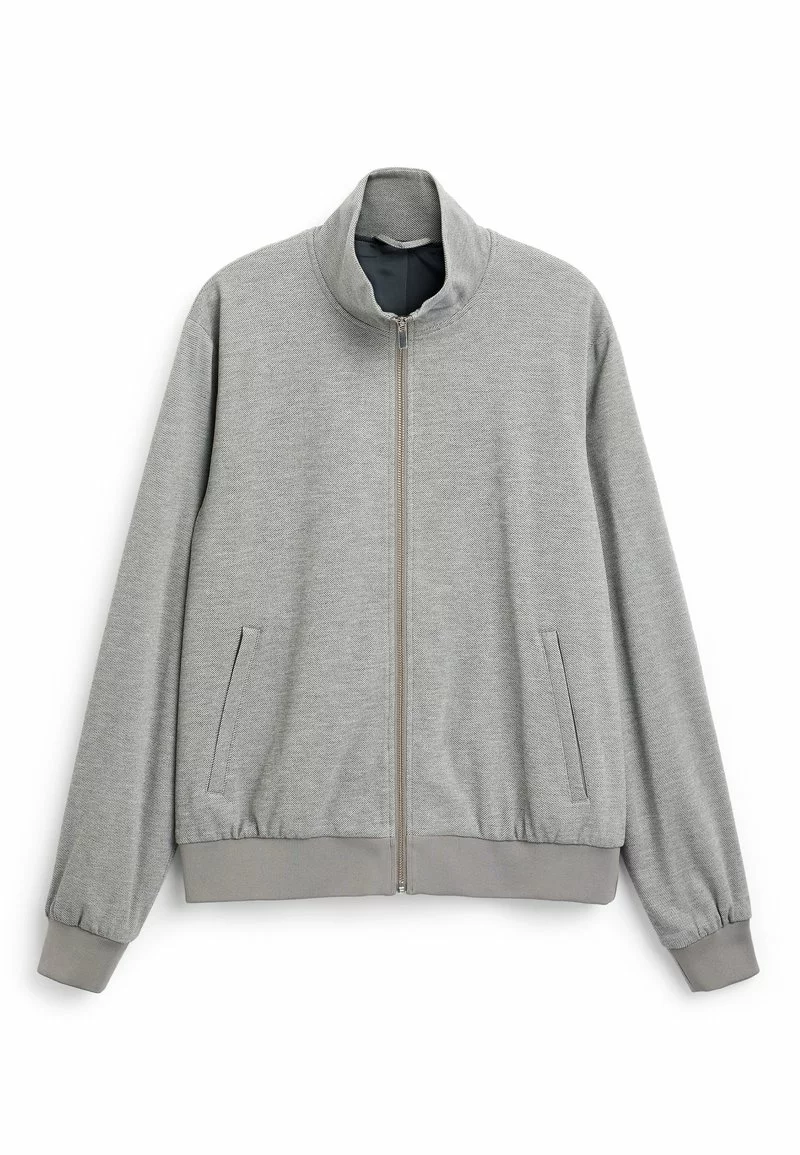 Next Herren FUNNEL ZIP THROUGH - Übergangsjacke - Grey 1 Next Herren FUNNEL ZIP THROUGH - Übergangsjacke - Grey