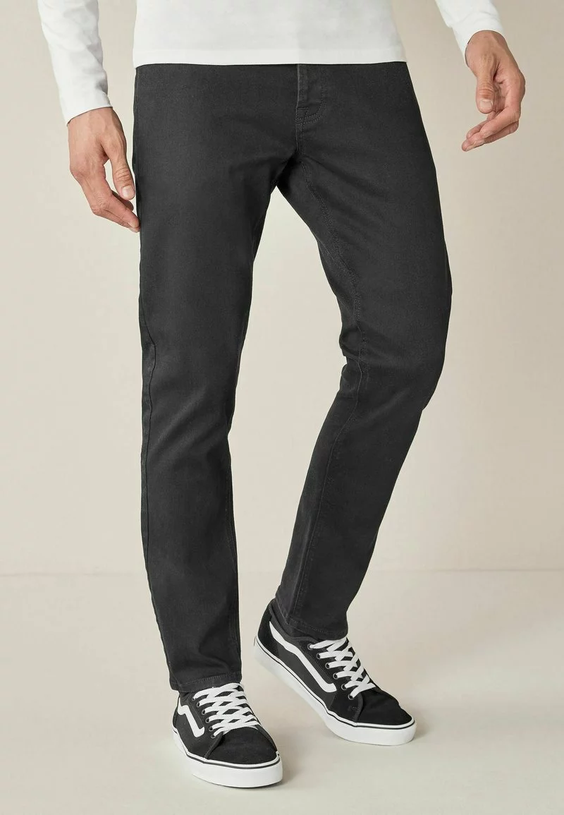 Next Herren MOTION FLEX - Jeans Straight Leg - Black 1 Next Herren MOTION FLEX - Jeans Straight Leg - Black