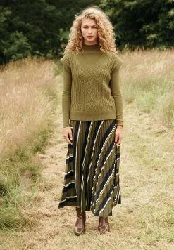 Next Damen Strickpullover - Green