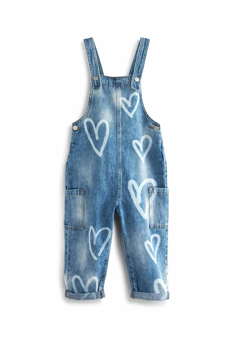 Next Kinder HEART - Latzhose - Blue Denim 1 Next Kinder HEART - Latzhose - Blue Denim
