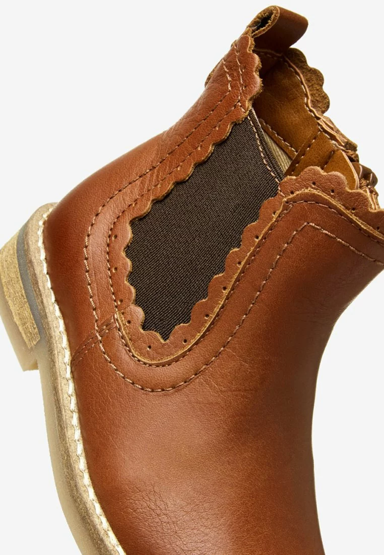 Next Kinder CHELSEA SCALLOP - Stiefelette - Brown 5 Next Kinder CHELSEA SCALLOP - Stiefelette - Brown – Bild 5