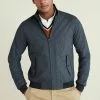 Next Herren TEXTURED HARRINGTON - Leichte Jacke - Blue