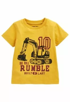 Next Kinder OVERSIZED - T-Shirt Print - Yellow