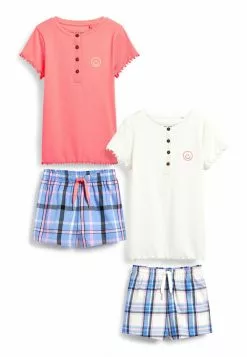 Next Kinder 2 PACK SET - Nachtwäsche Set - Pink Blue