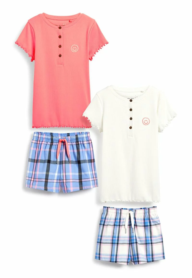 Next Kinder 2 PACK SET - Nachtwäsche Set - Pink Blue 1 Next Kinder 2 PACK SET - Nachtwäsche Set - Pink Blue