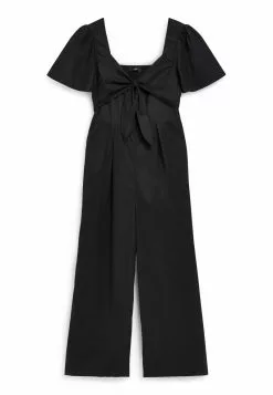 Next Damen TIE FRONT - Jumpsuit - Black 5 Next Damen TIE FRONT - Jumpsuit - Black -Next Großes Kaufhaus 3949507d5e2f4d09945813c29b278a6a