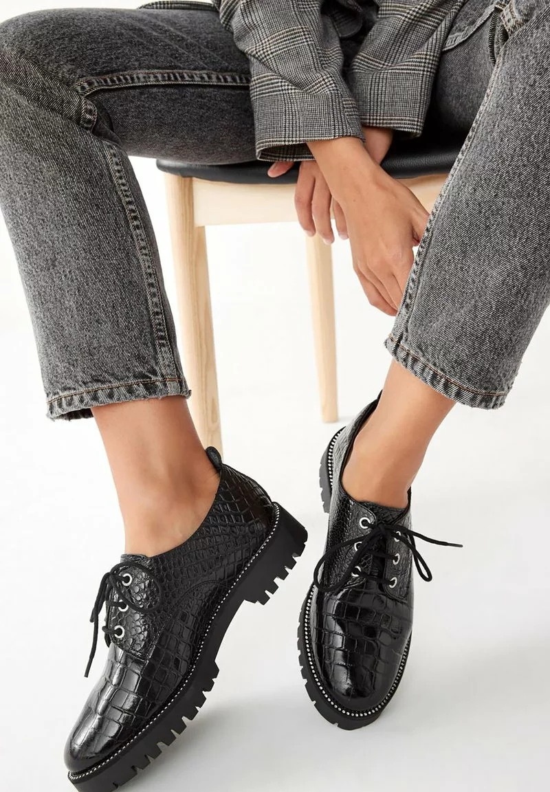 Next Damen Schnürer - Black 2 Next Damen Schnürer - Black – Bild 2