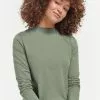 Next Damen HIGH NECK - Langarmshirt - Khaki