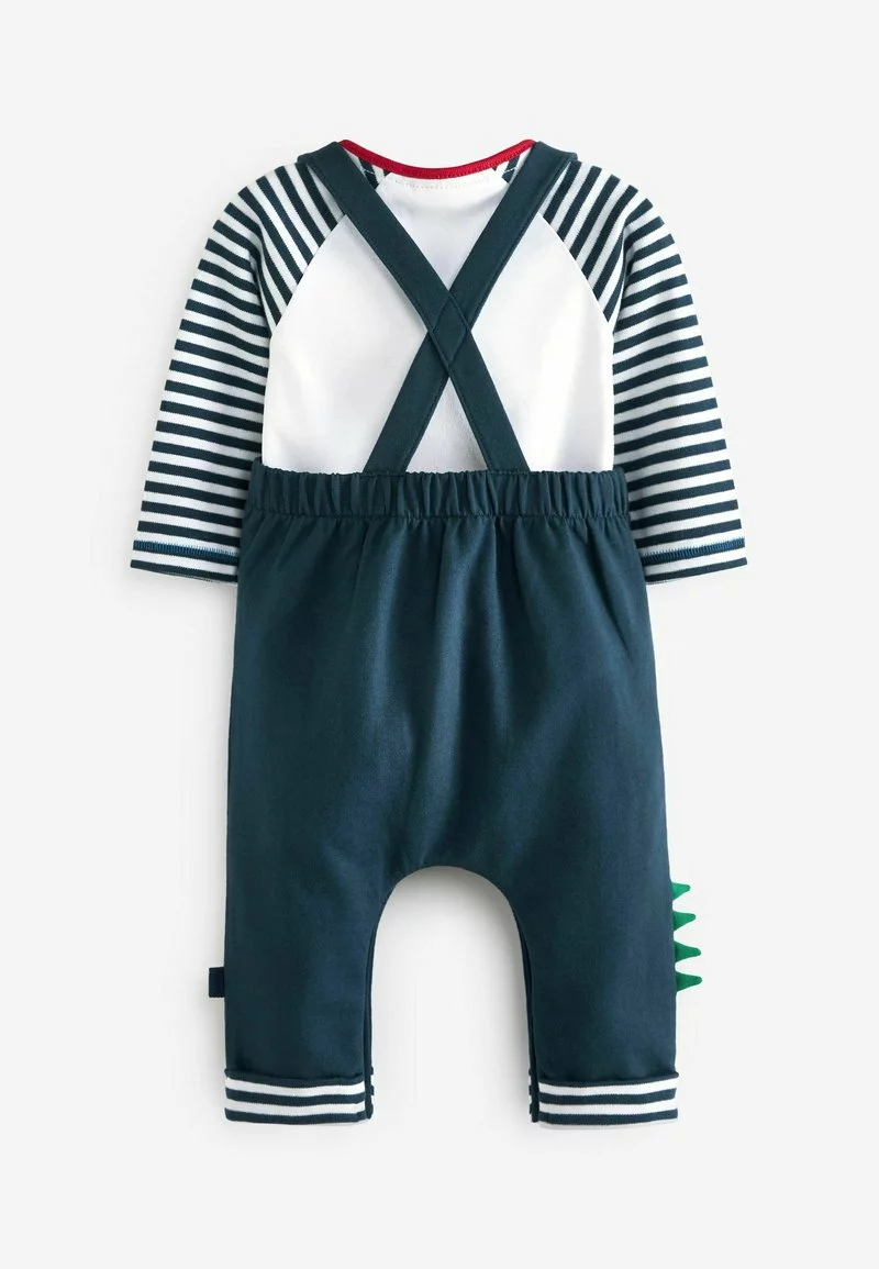 Next 2 PIECE SET - Latzhose - Denim Blue Red Bright | Kinder 2 Next 2 PIECE SET - Latzhose - Denim Blue Red Bright | Kinder – Bild 2