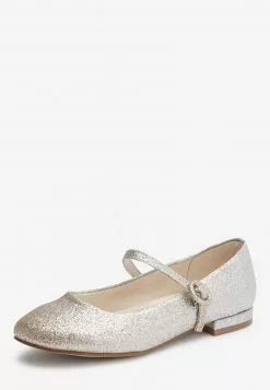 Next Kinder SILVER/GOLD GLITTER HEELED MARY JANE SHOES (OLDER) - Klassischer Ballerina - Gold -Next Großes Kaufhaus 3a4d474eff904bc3acb46768b7584bc3