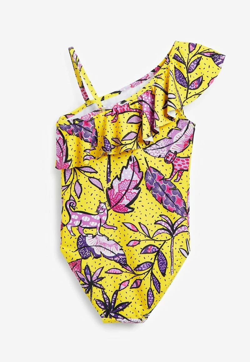 Next Kinder ONE SHOULDER - Badeanzug - Yellow 2 Next Kinder ONE SHOULDER - Badeanzug - Yellow – Bild 2