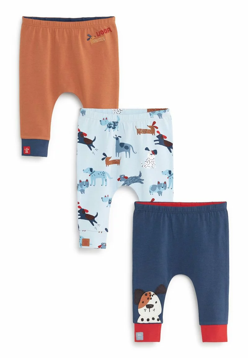 Next Kinder 3 PACK - Jogginghose - Blue 1 Next Kinder 3 PACK - Jogginghose - Blue