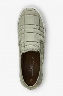 Next Damen FOREVER COMFORT CHUNKY QUILTED - Slipper - Khaki -Next Großes Kaufhaus 3ae8ee7c74254c7cb871a5fdb0ede802