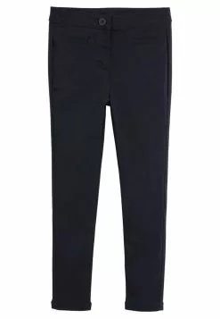 Next Kinder NAVY SKINNY STRETCH TROUSERS - Stoffhose - Blue