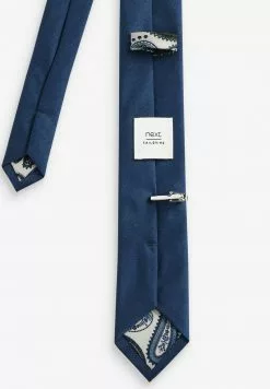 Next Herren TEXTURED WARM HANDLE - Krawatte - Blue -Next Großes Kaufhaus 3b2c8d8c32c946cb8b71c117a79edc16