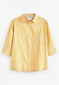 Next Damen Nachtwäsche Set - Ochre Yellow Gingham -Next Großes Kaufhaus 3c078d041d1840a28fe9c3491dcf7fac