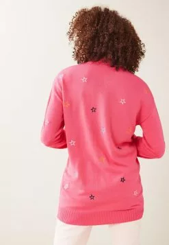 Next Damen LONG COSY - Strickpullover - Pink -Next Großes Kaufhaus 3cce9f8074e44b9d8111bc3c97ae98df