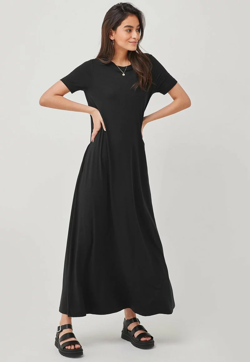 Next Damen COLUMN - Maxikleid - Black 1 Next Damen COLUMN - Maxikleid - Black