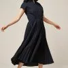Next Damen Maxikleid - Navy Blue