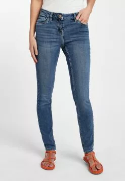 Next Damen Jeans Skinny Fit - Blue-black Denim