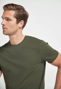 Next Herren T-Shirt Basic - Green 6 Next Herren T-Shirt Basic - Green -Next Großes Kaufhaus 3d68d5ae6fc040e8a6bd3596c173c665