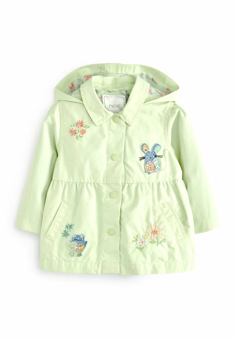 Next Kinder EMBROIDERED - Übergangsjacke - Green 1 Next Kinder EMBROIDERED - Übergangsjacke - Green