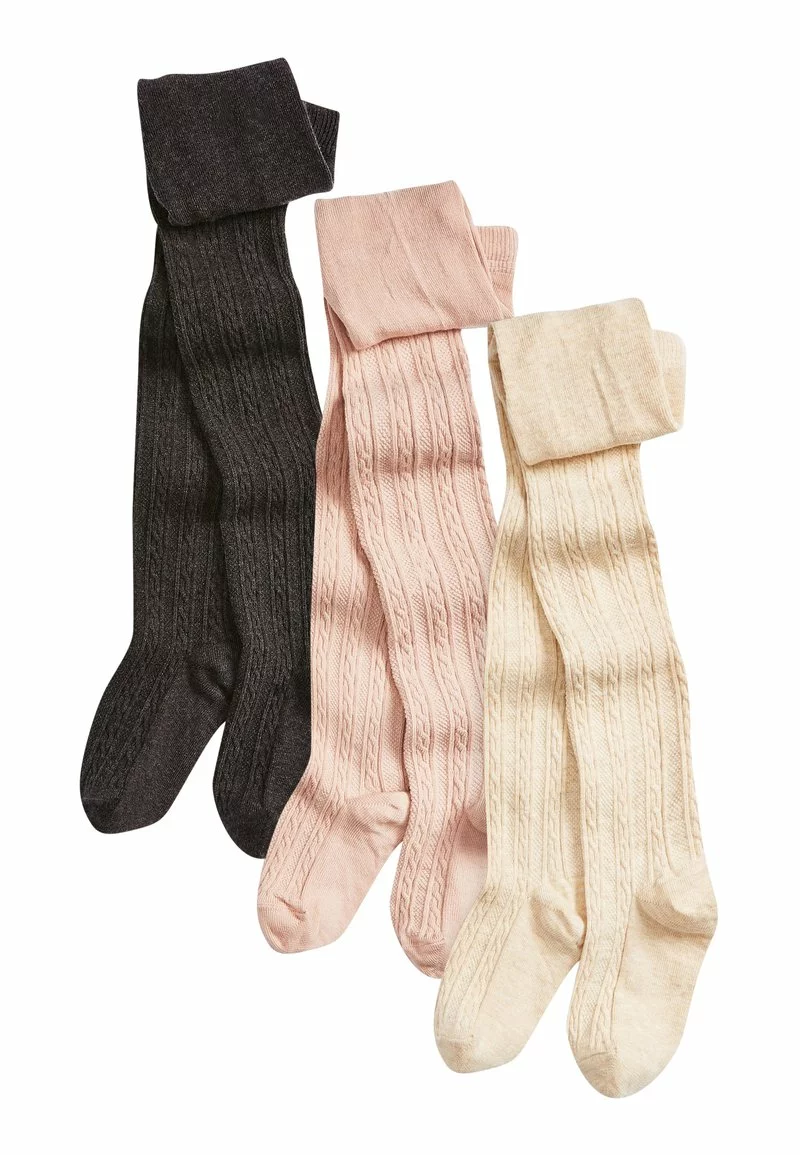 Next Kinder 3 Pack - Strumpfhose - Grey 1 Next Kinder 3 Pack - Strumpfhose - Grey