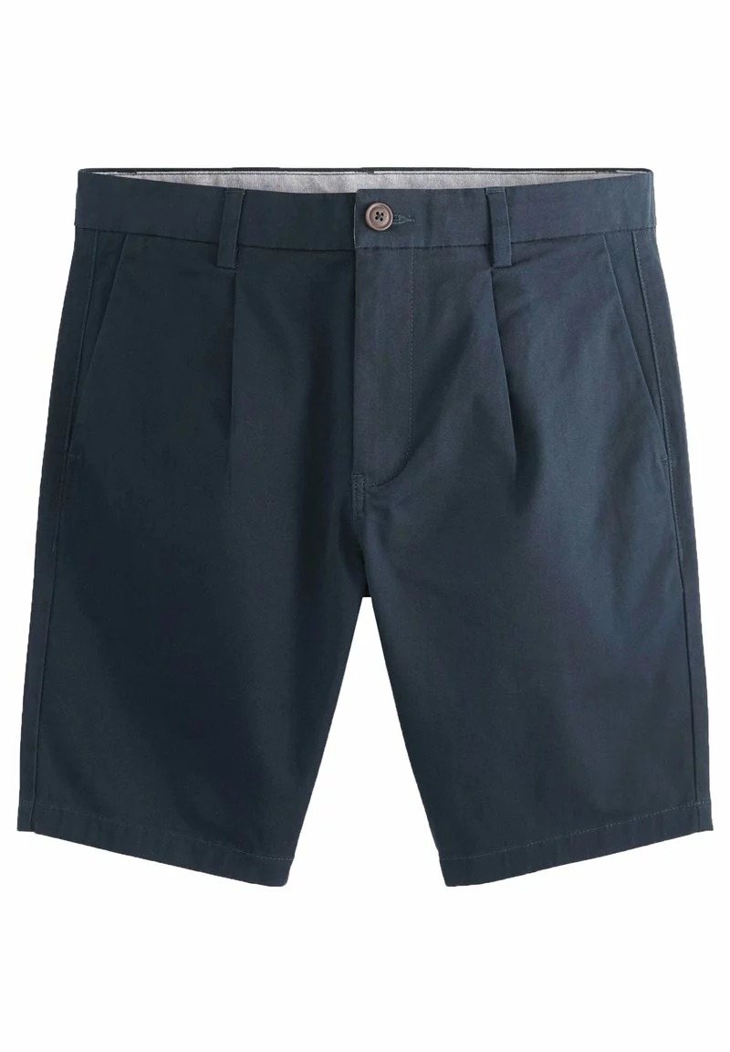 Next Herren SLIM FIT - Shorts - Navy Pleated 5 Next Herren SLIM FIT - Shorts - Navy Pleated – Bild 5