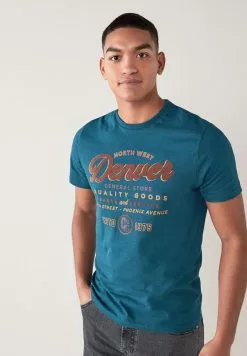 Next Herren 3 PACK - T-Shirt Print - Blue -Next Großes Kaufhaus 3db8d63934d34fcb902a2a78b5fb47e2