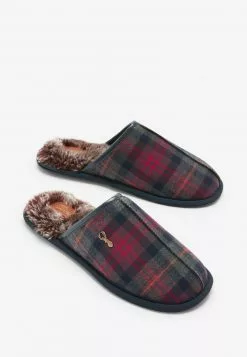 Next Herren Hausschuh - Red/grey -Next Großes Kaufhaus 3e450dd141a94f7b8c8c03ddbc0b30f5