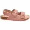 Next Kinder Pantolette Flach - Pink Suede