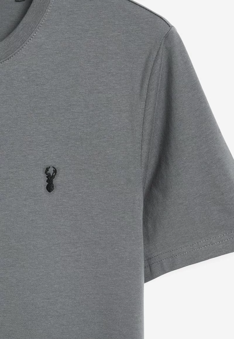 Next Herren CREW NECK REGULAR FIT STAG 5 PACK - T-Shirt Basic - Blue (a29057) 6 Next Herren CREW NECK REGULAR FIT STAG 5 PACK - T-Shirt Basic - Blue (a29057) – Bild 6