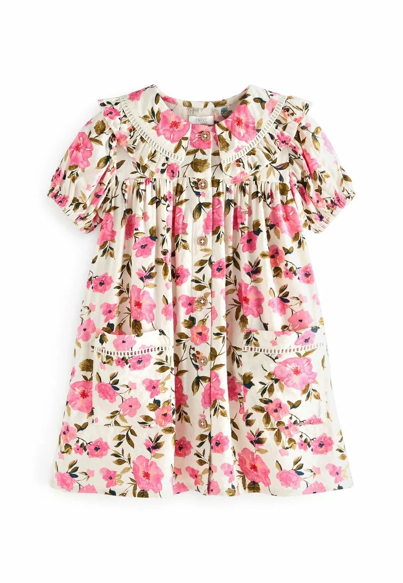 Next Kinder Freizeitkleid - Pink Floral 3 Next Kinder Freizeitkleid - Pink Floral – Bild 3
