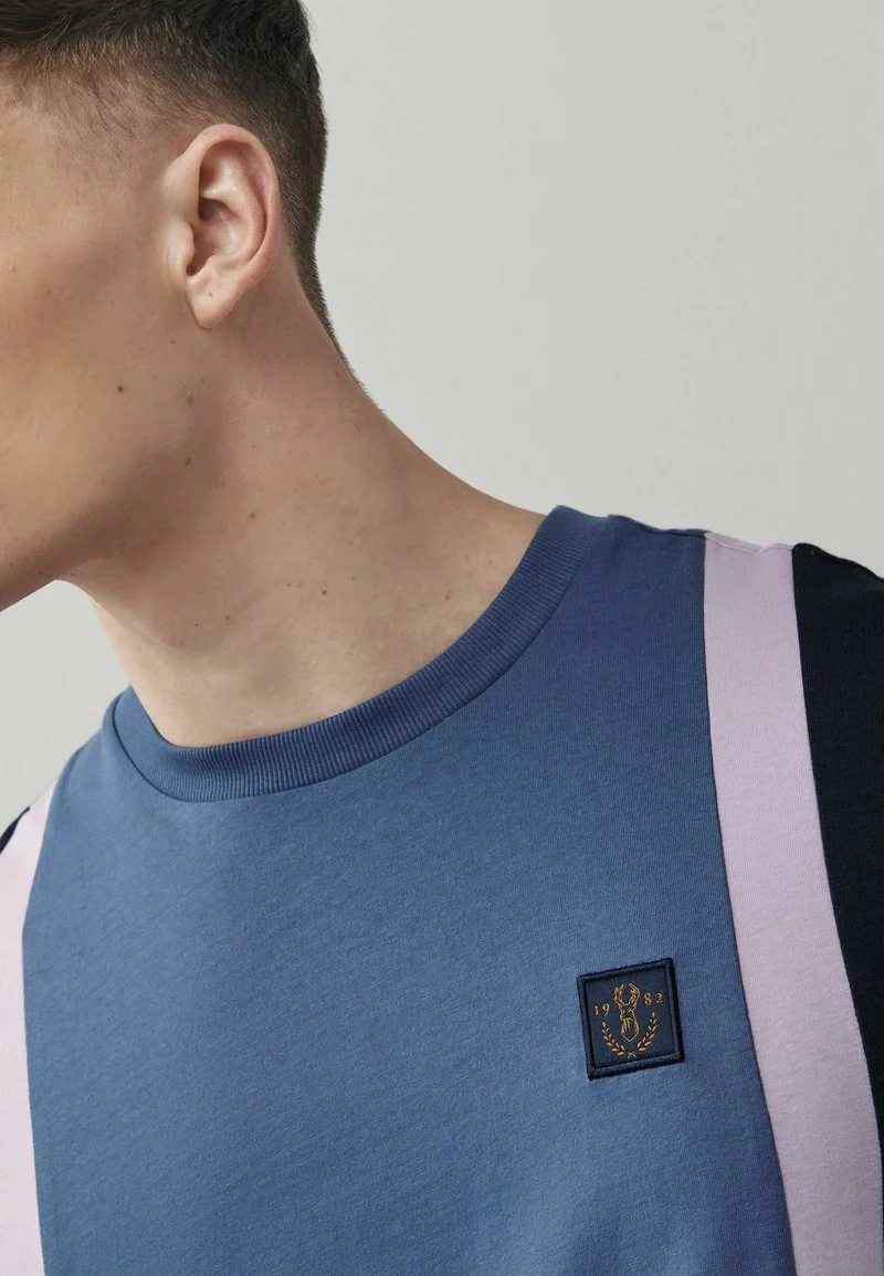 Next Herren BLOCKED - T-Shirt Print - Denim Blue Purple 4 Next Herren BLOCKED - T-Shirt Print - Denim Blue Purple – Bild 4