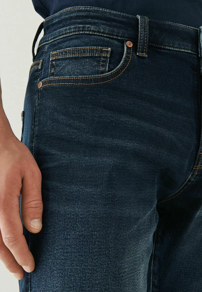 Next ULTIMATE COMFORT - Jeans Straight Leg - Mottled Royal Blue | Herren 4 Next ULTIMATE COMFORT - Jeans Straight Leg - Mottled Royal Blue | Herren – Bild 4