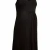 Next Damen BLACK MATERNITY NURSING SLIP - Nachthemd - Black