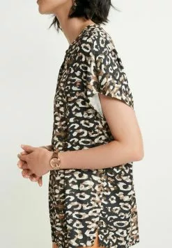 Next Damen Bluse - Neutral Brown Animal Print -Next Großes Kaufhaus 40344790103349e888c0b1a05ea33c8b