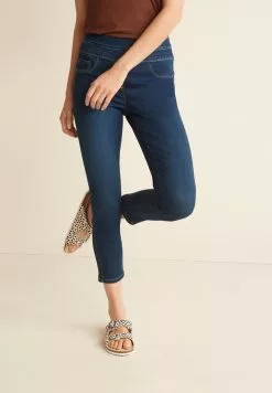 Next Damen Jeans Skinny Fit - Dark Blue