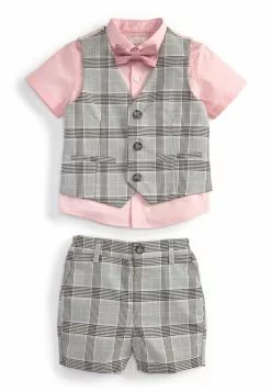 Next Kinder Anzugweste - Grey, Pink
