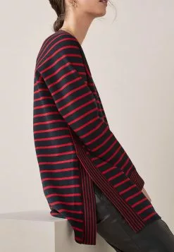 Next Damen SIDE SPLIT LONG SLEEVE - Langarmshirt - Blue -Next Großes Kaufhaus 4100970b94164c5f962635a1e4bfe840