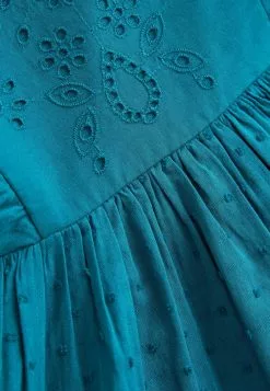 Next Kinder FABRIC MIX - Jerseykleid - Teal Blue -Next Großes Kaufhaus 4166aff07cf64a4ea5ccd3b13cd21cbd