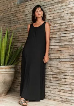 Next Damen SLEEVELESS - Maxikleid - Black