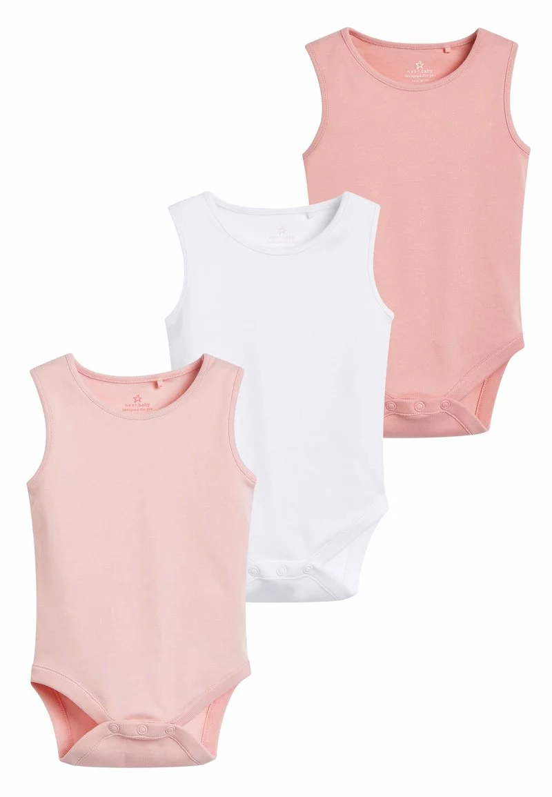 Next Kinder PINK 5 PACK GOTS ORGANIC COTTON VEST BODYSUITS (0MTHS-3YRS) - Body - Pink 1 Next Kinder PINK 5 PACK GOTS ORGANIC COTTON VEST BODYSUITS (0MTHS-3YRS) - Body - Pink