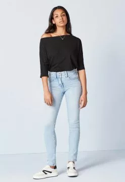 Next LIFT SHAPE SLIM - Jeans Slim Fit - Bleach Blue | Damen