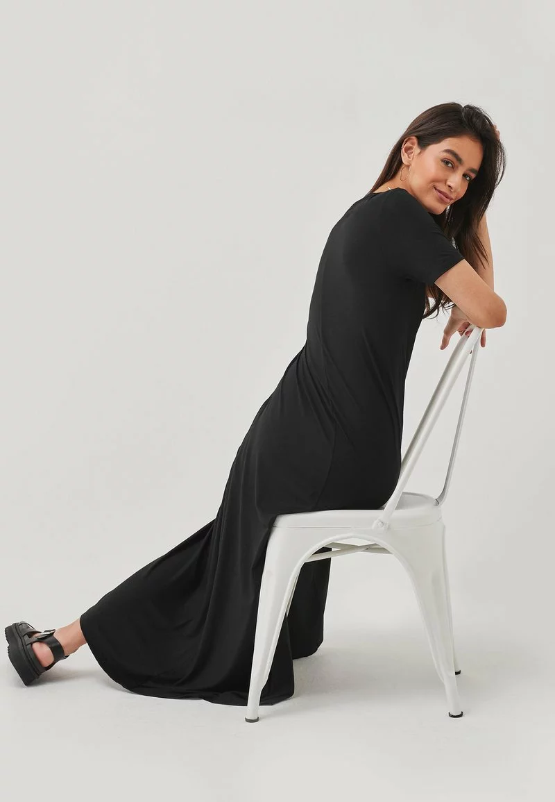 Next Damen COLUMN - Maxikleid - Black 3 Next Damen COLUMN - Maxikleid - Black – Bild 3