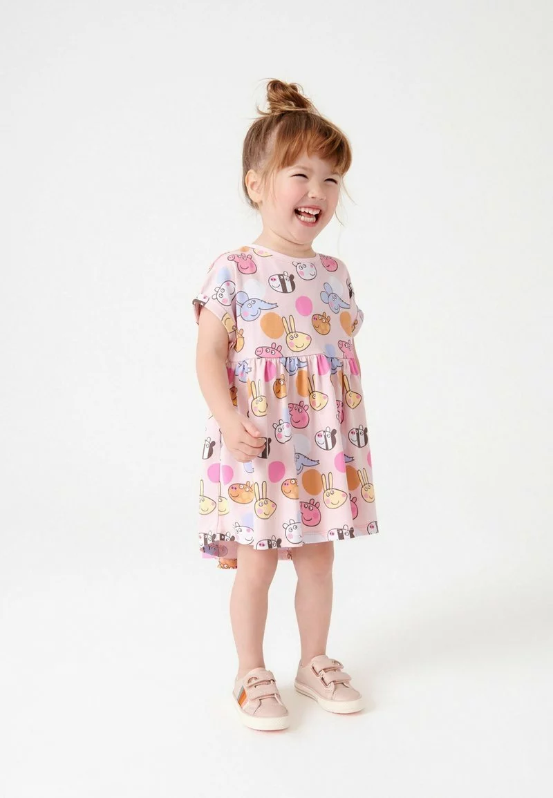 Next Kinder Jerseykleid - Pink 1 Next Kinder Jerseykleid - Pink
