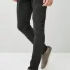 Next Herren Jeans Skinny Fit - Black