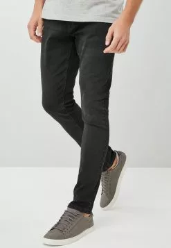 Next Herren Jeans Skinny Fit - Black